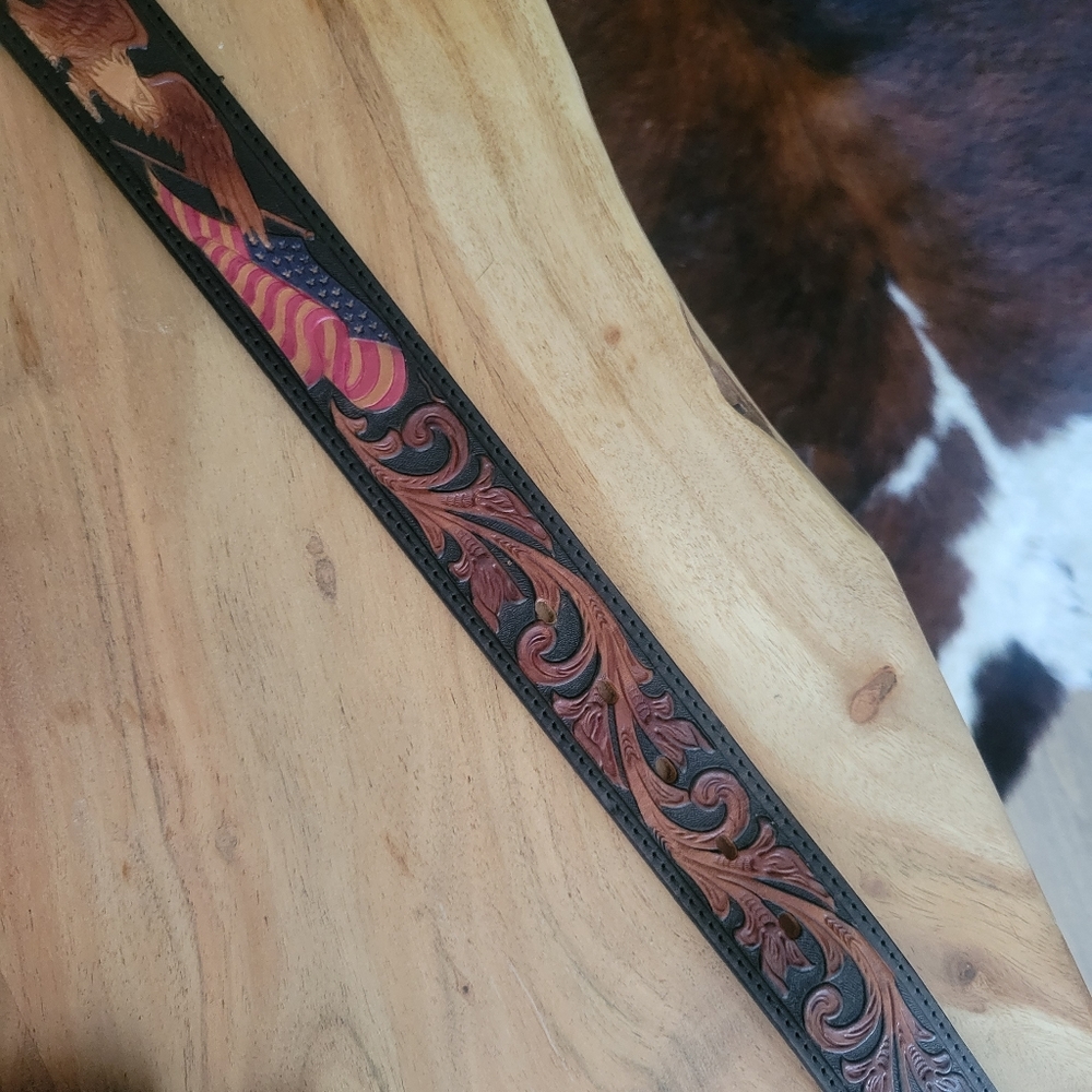 American flag/eagle belt - Picture 3 of 4